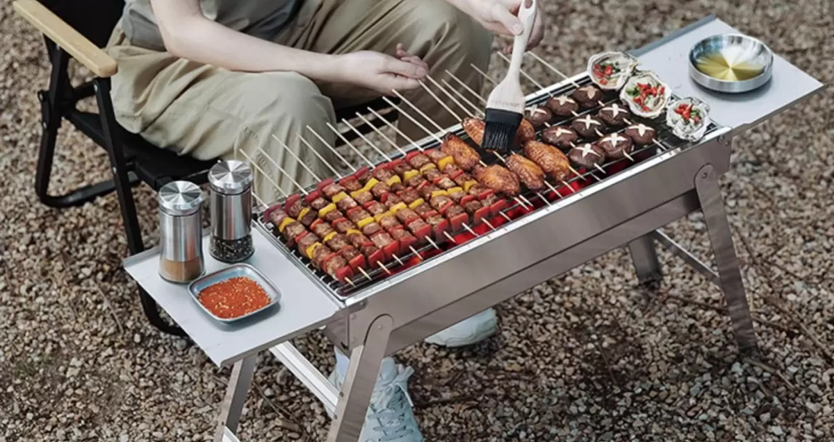 Революция барбекю на индийском семейном фестивале — гриль SpiceFold Carbon Grill разжигает моду на свежем воздухе