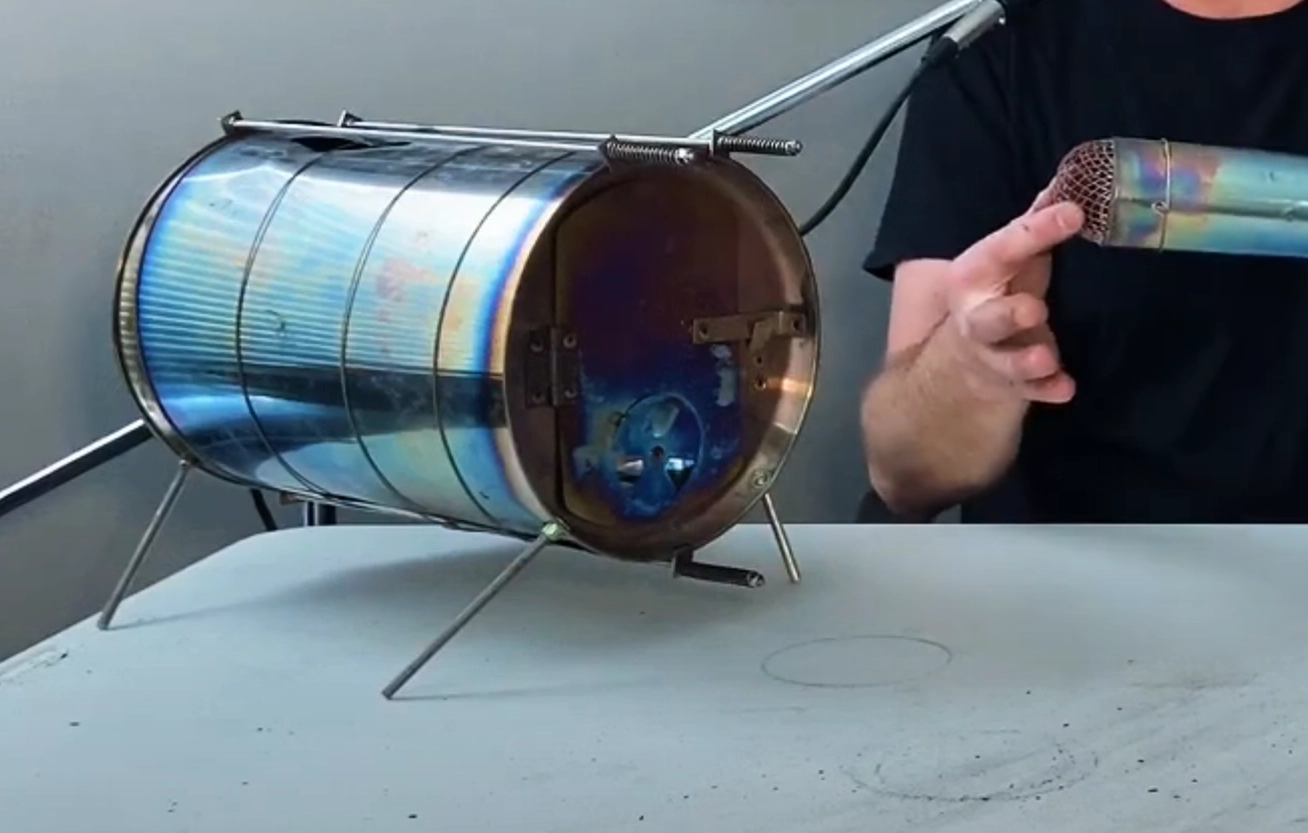 Сверхлегкая складная палаточная печь весом до 15 фунтов