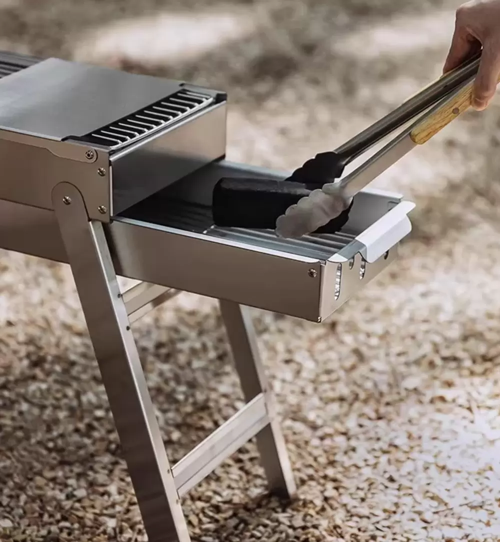 Складная угольная печь для барбекю с возможностью индивидуальной настройки