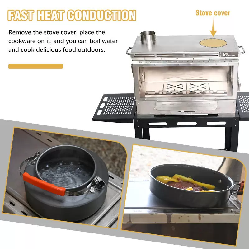 Палатка для кемпинга, дровяная печь, ODM