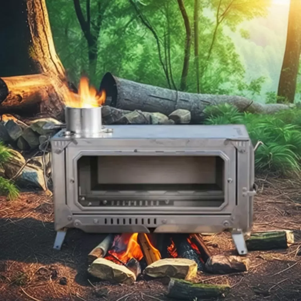 Изготовление на заказ складных палаток и дровяных печей для зимнего кемпинга.