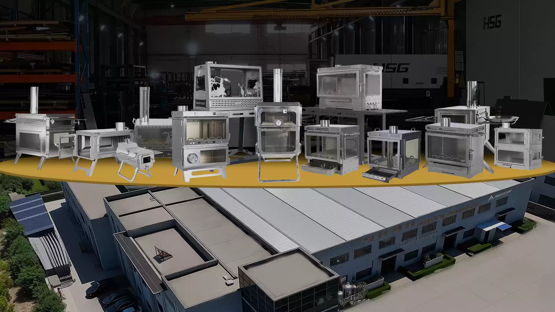 Производитель дровяных печей для кемпинга и отопления на открытом воздухе