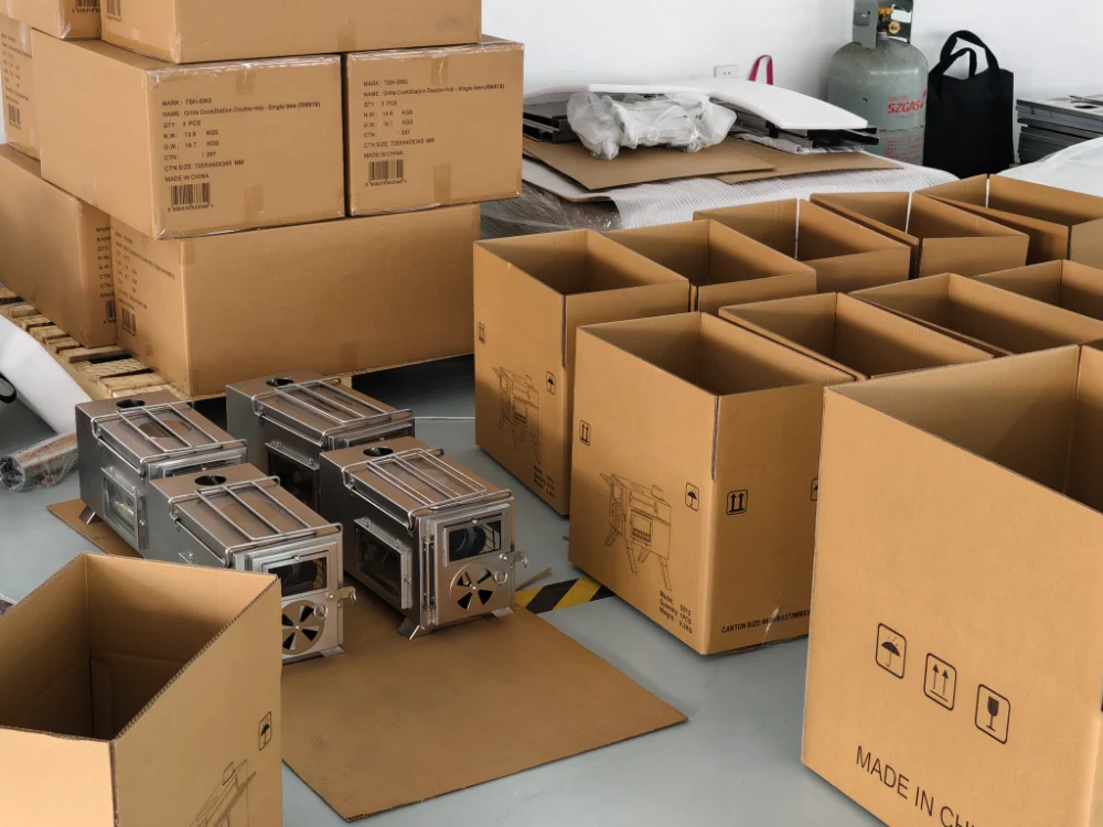 Портативная походная дровяная печь ODM/OEM